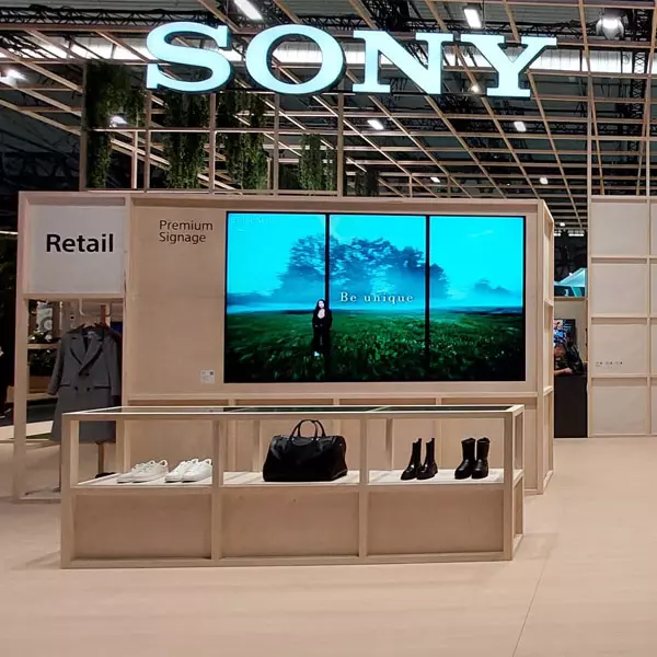 Sony Premium Signage for retail