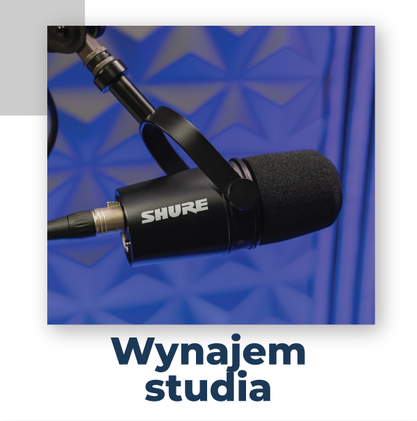 WYNAJEM STUDIA Z OBSŁUGĄ